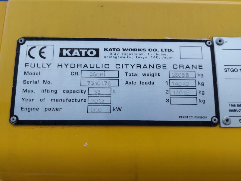 KATO CR-350RI  35 Ton - Image 2
