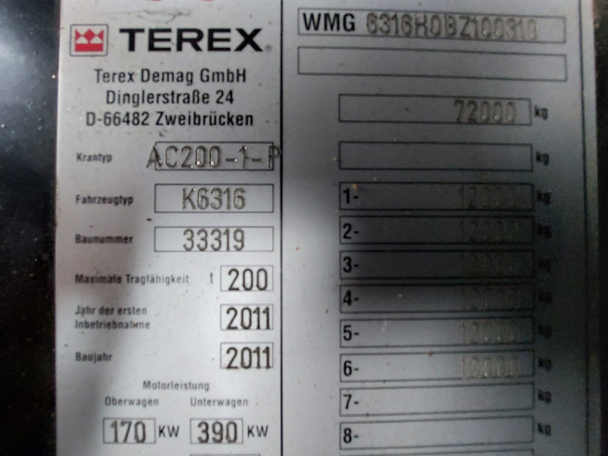 TEREX-DEMAG AC200-1  200 Ton - Image 2